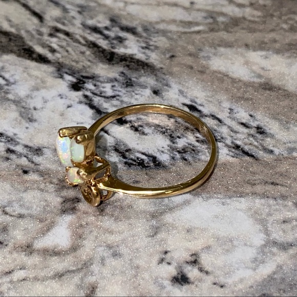 Opal 14K Gold Ring - Picture 6 of 8
